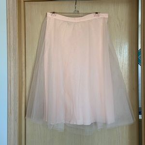 The girl that loves pink tulle skirt